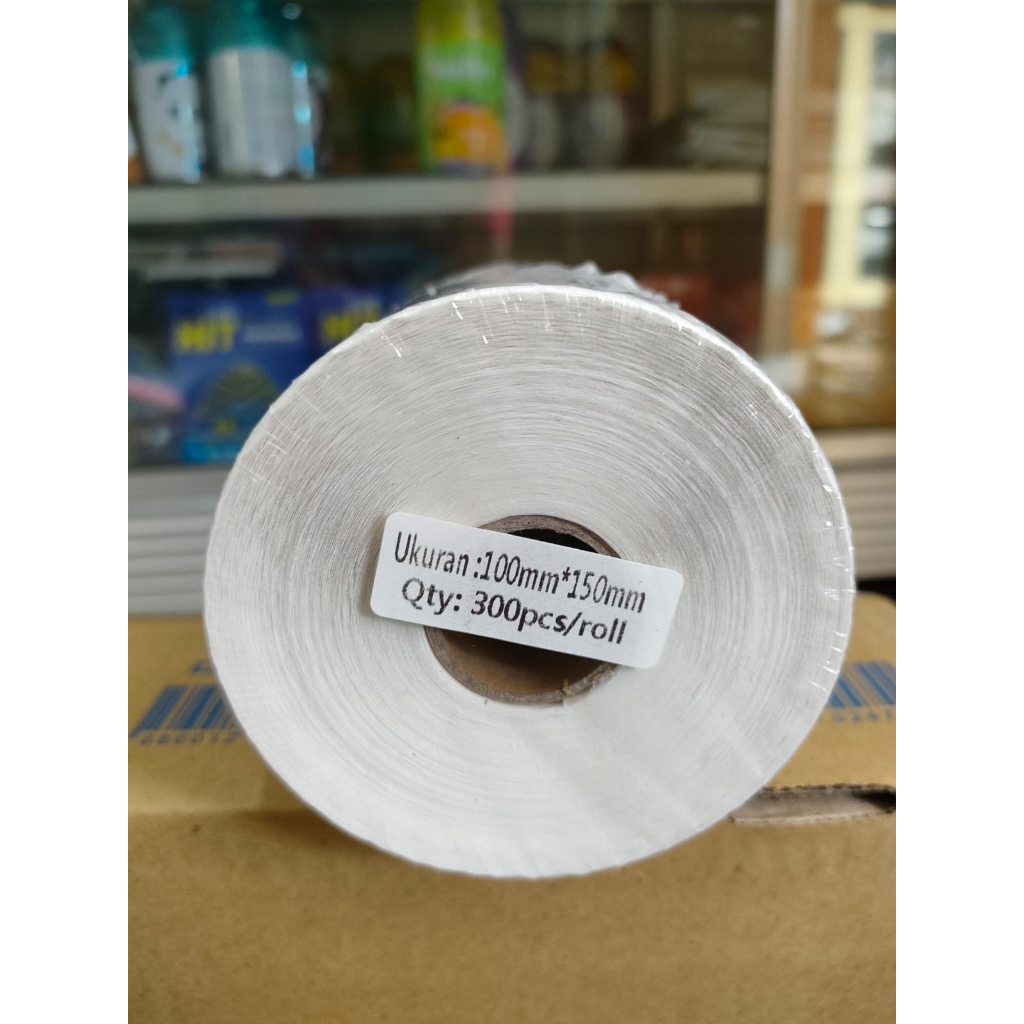 Label Thermal 100x150 ukuran A6 isi 300