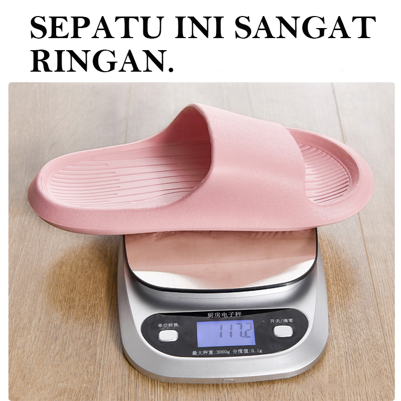 Komin sandal slip on wanita sepatu wanita sandal wanita .