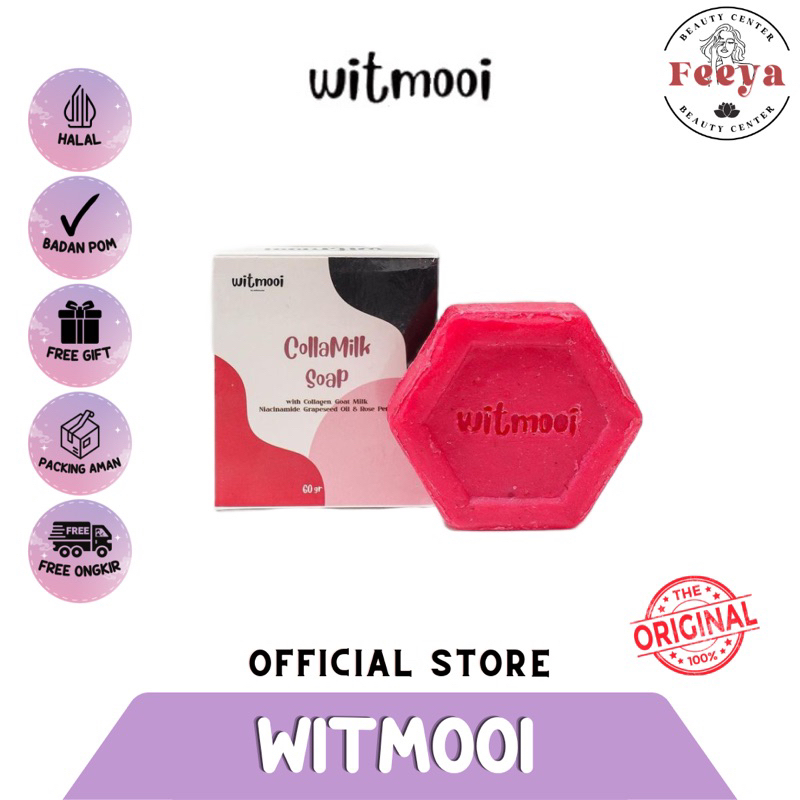 Witmooi - Colla Milk Soap / Sabun Pemutih Badan