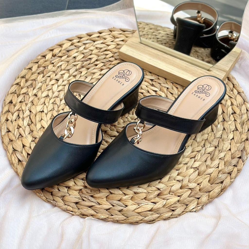 SARMER - LAYLIN HEELS BLACK