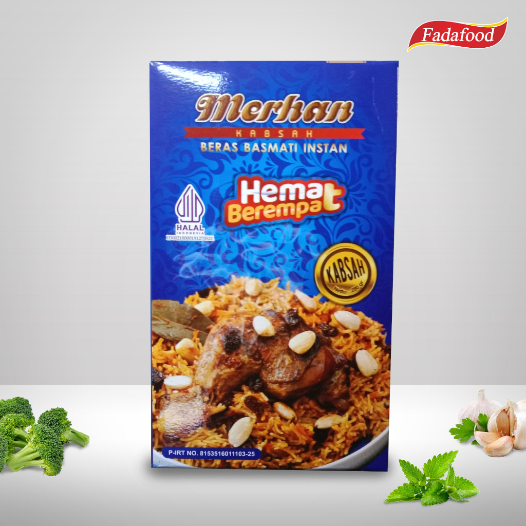 

HEMAT BEREMPAT MERHAN KABSAH (Instant Basmati Rice) 280gr