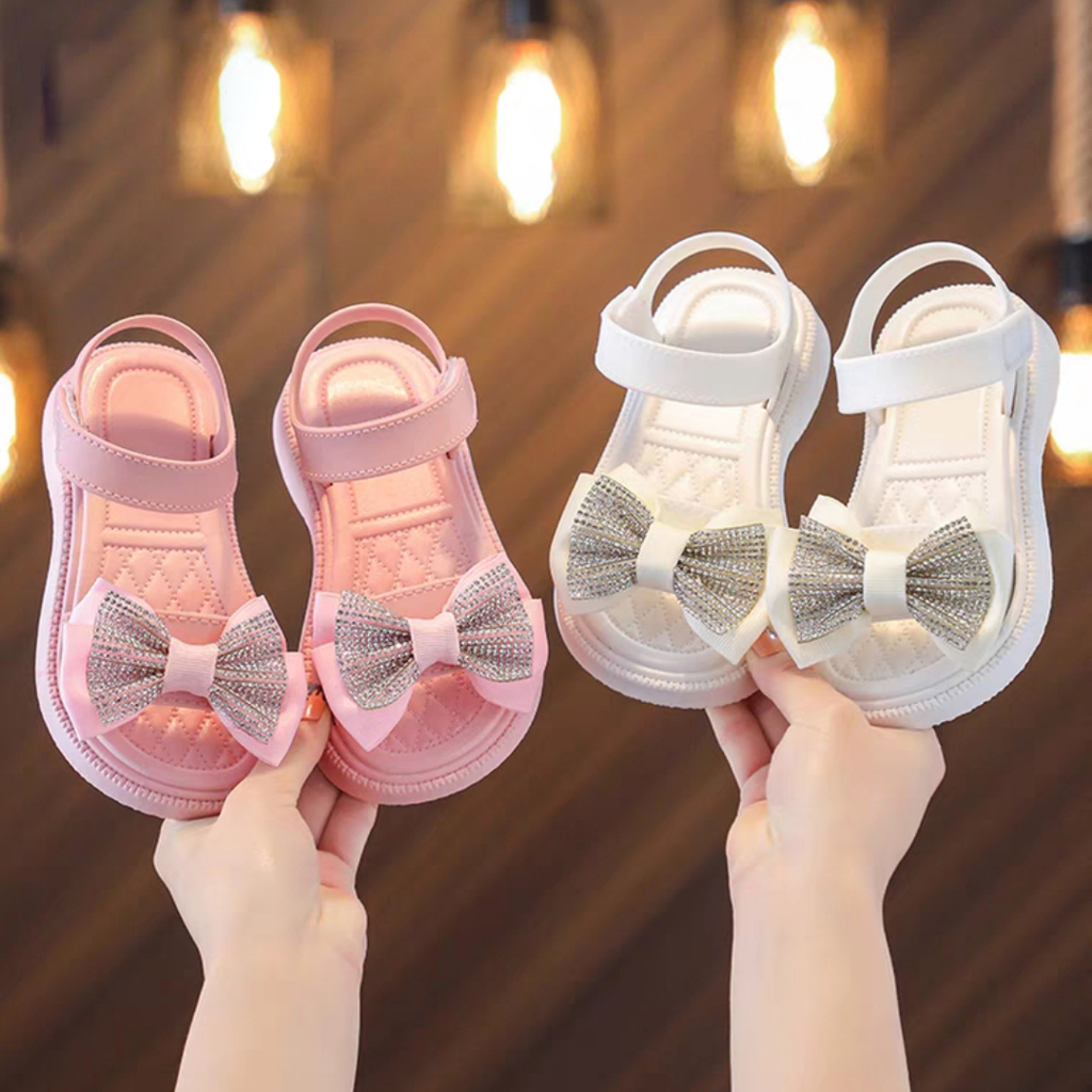 PROMO 12.12 PUNCAK Okaybaby B309 Sandal Pita Import Anak Perempuan Sendal Fashion Kekinian