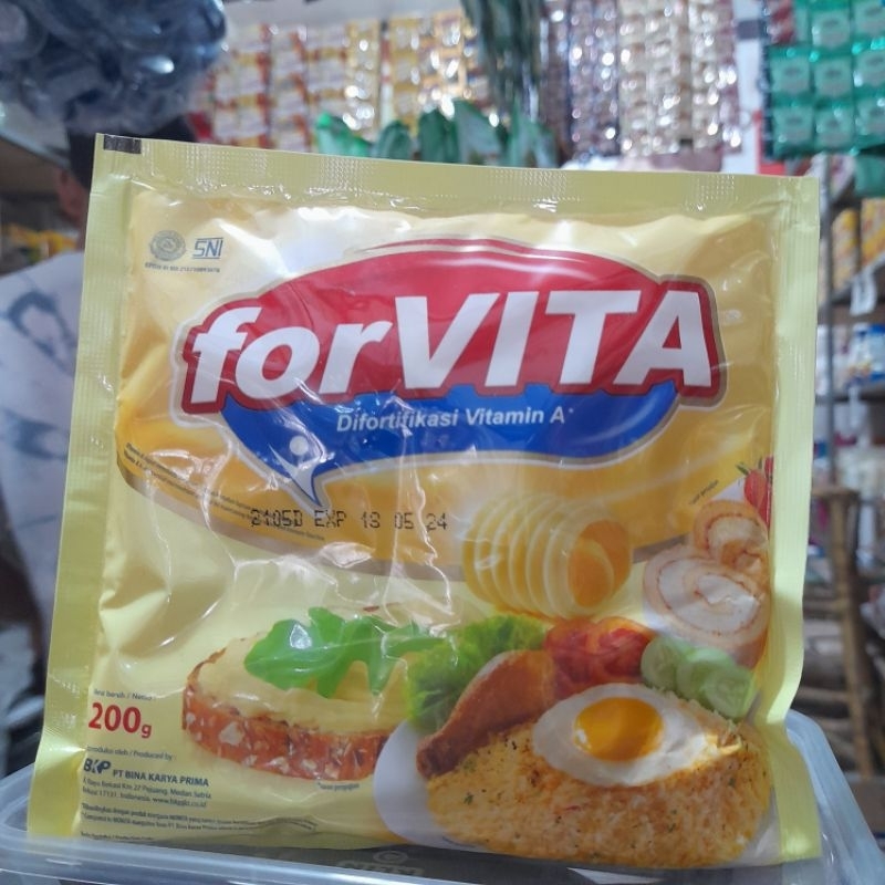 

Forvita margarin sachet - 200 gr