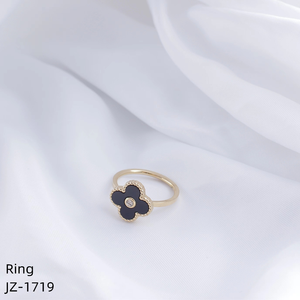 Cincin Titanium Mata Warna Warni Perhiasan Fashion 1719