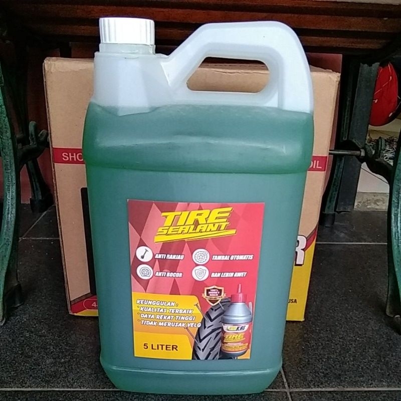 LOWKOS - 5 Liter Tire Sealant Kemasan Jerigen