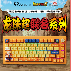 AKKO MECHANICAL KEYBOARD GAMING Dragon Ball Super Goku 5075B PLUS Wireless