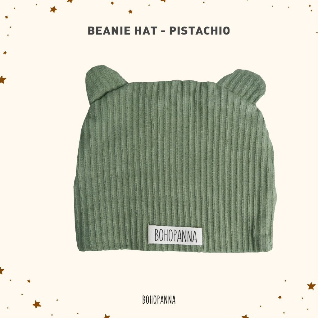 BOHOPANNA Beanie Hat Unisex ( Topi Bayi)