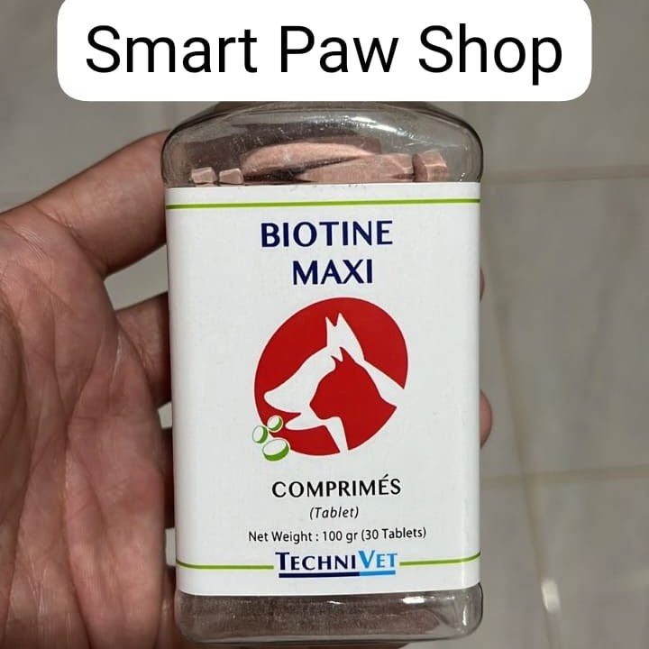 Biotine Maxi SHARE PACK isi 10tablet - VItamin Bulu Hewan
