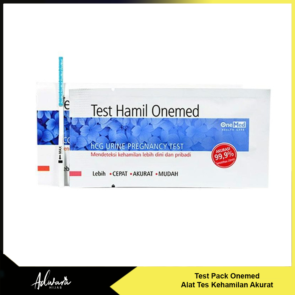 Test Pack Hamil Onemed 1 Strip / Alat Tes Kehamilan Akurat