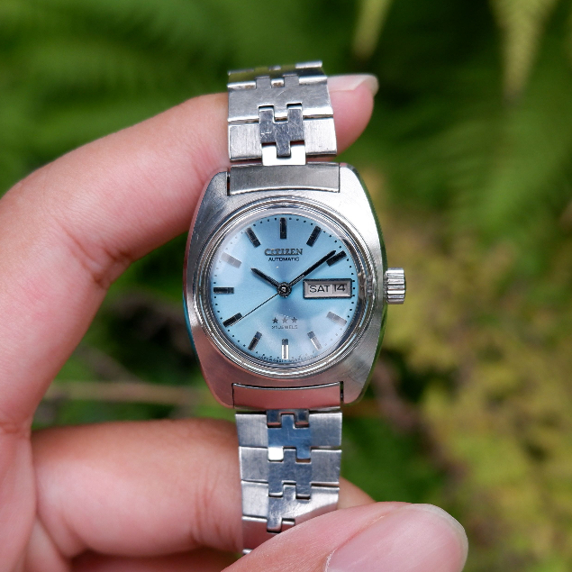 Rare Citizen Blue Dial Ladies Automatic Watch