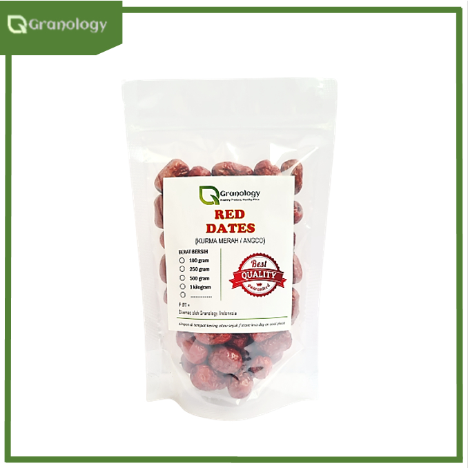 Kurma Merah / Red Dates / Angco (250 gram) by Granology