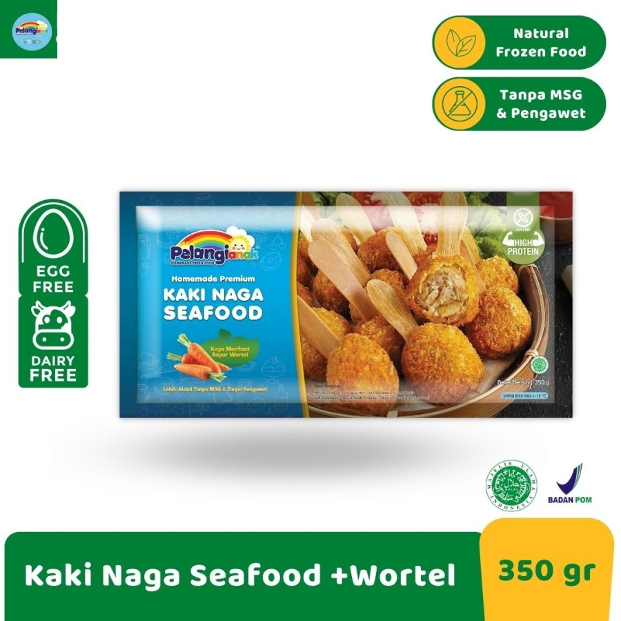 

KAKI NAGA SEAFOOD NON MSG / MPASI FINGER FOOD / MPASI HOMEMADE / FROZEN FOOD SEHAT