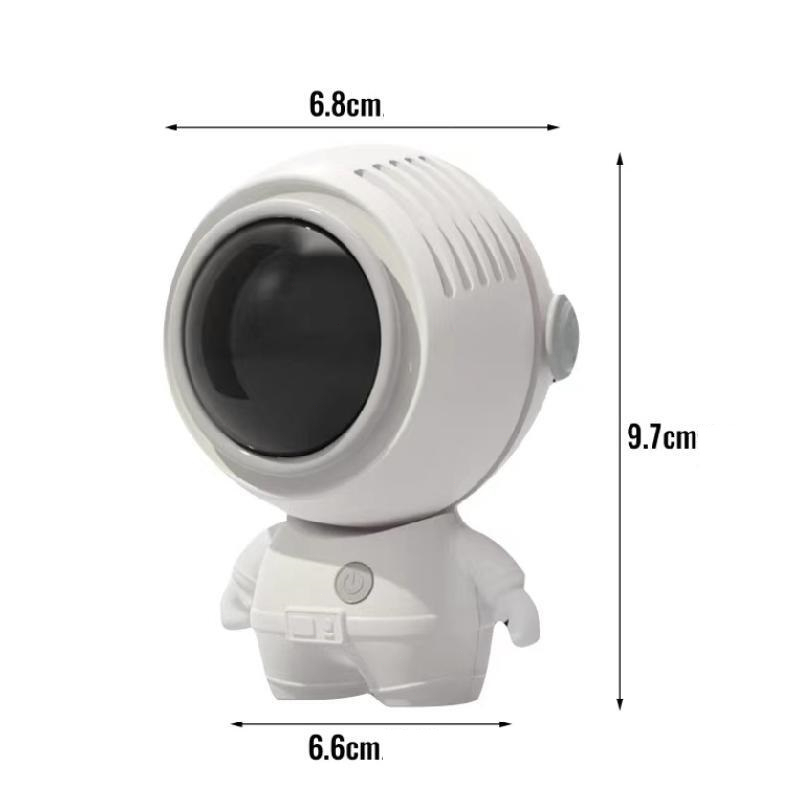 USB Kipas Angin Leher 4in1 Baju Astronot Gantung Mini fan Bladeless Fans Portable Mini Ac Outdoor Sprot Untuk Pelajar Perempuan Mini Astronaut Leafless Halterneck Fan