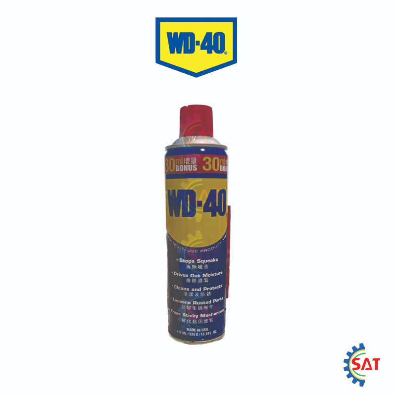 WD40 Pelumas Anti Karat WD 40 412ML Pembersih Karat