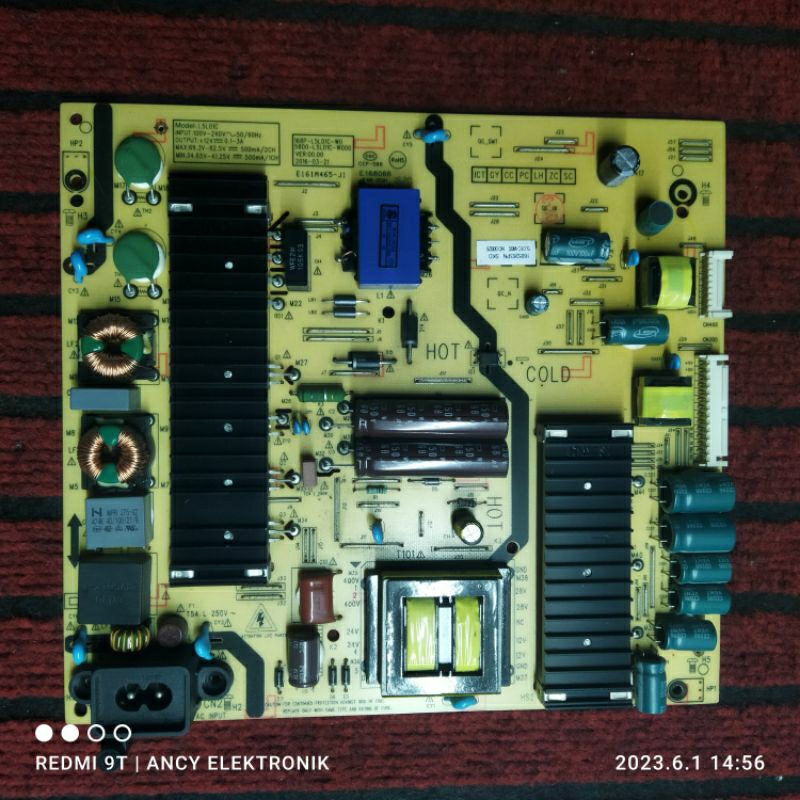PSU POWER SUPPLY TV COOCAA 50E2A12G - 50E2A12