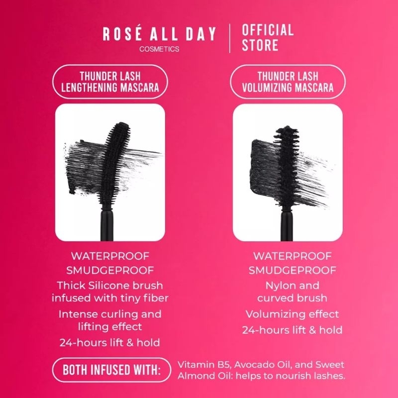 Rose All Day Thunder Lash Mascara