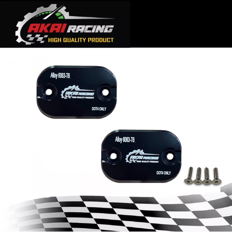 Tutup Minyak Rem Akai Racing Full Cnc Nmax Old Dan Nmax New Best Quality