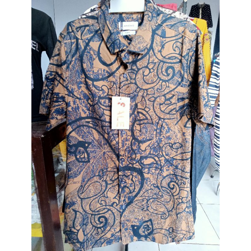 Batik katun by MOC lengan pendek