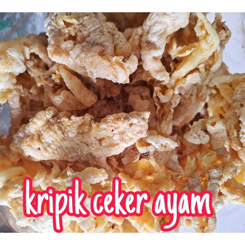 

Kripik Ceker Ayam 100 gr