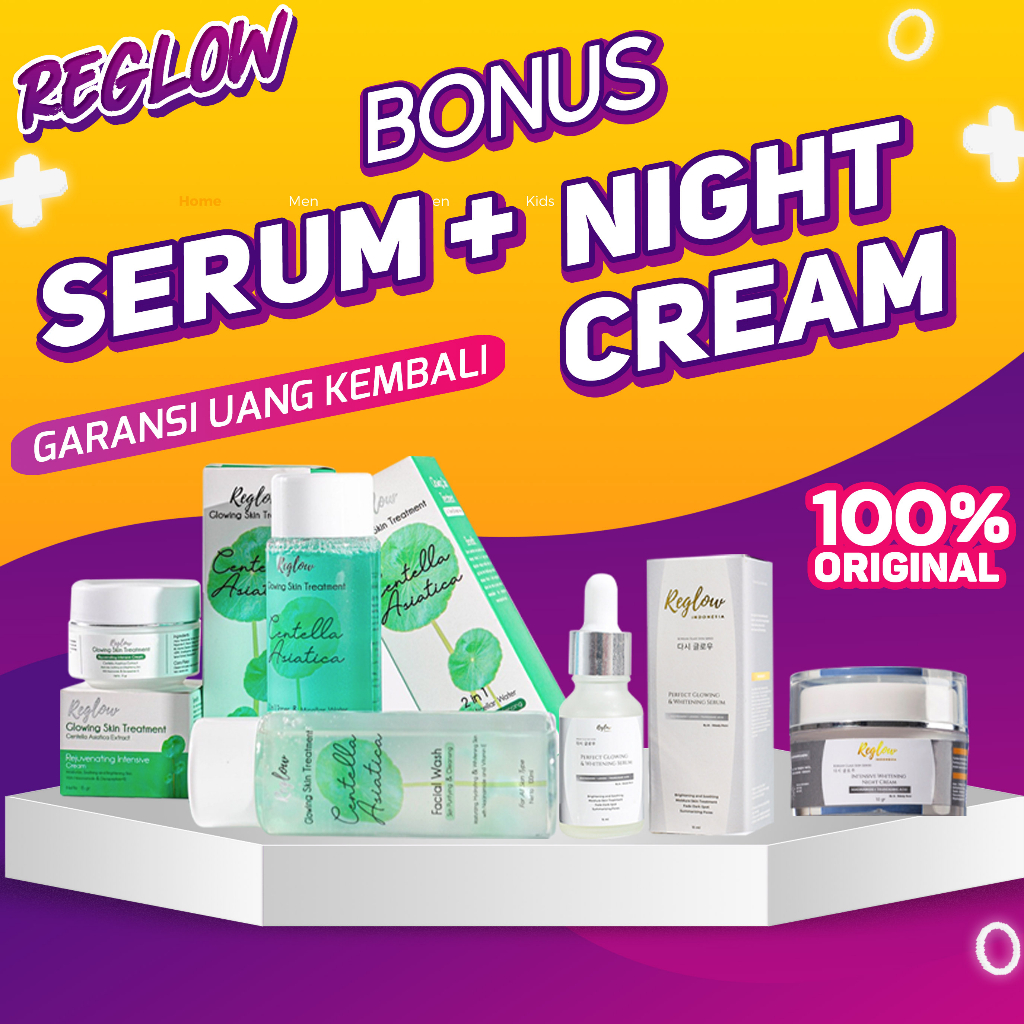 REGLOW SKINCARE ORIGINAL DR. SHINDY DOCTOR RE GLOW BEAUTY SKINCARE 100% BPOM UNTUK FLEK