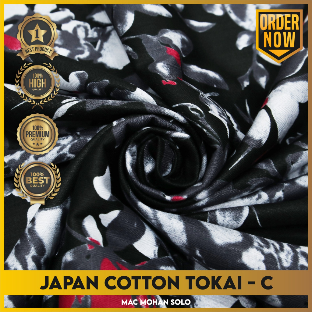 {NEW ARRIVAL} COTTON JAPAN TOKAI  PRINTED BEST SELLER KATUN JEPANG MOTIF YARNDYED MOTIF BUNGA KEMBANG KATUN PRINTING JAPAN TOKAI KATUN JEPANG