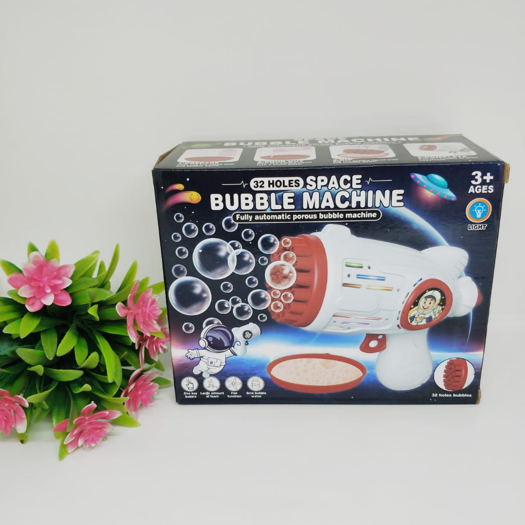 Mainan Bubble Gun Bazoka Mainan Tembak Gelembung Mainan pistol bubble Anak by.minigo