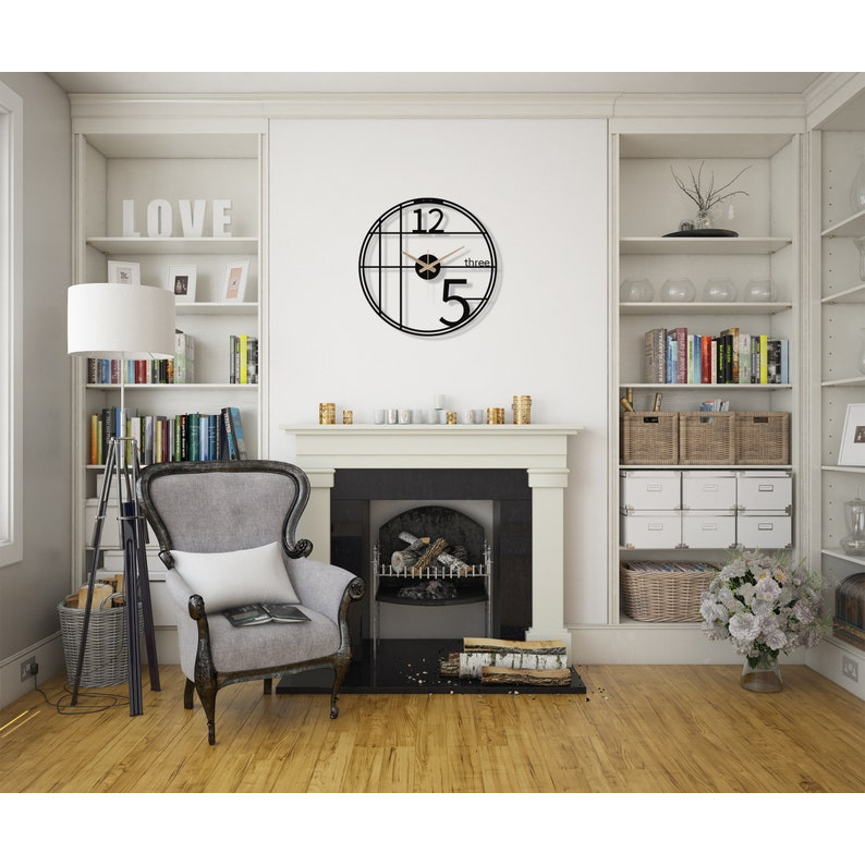 [PROMO] JAM MODERN KEKIKINIAN, PAJANGAN ESTETIK "WALL MINIMALIST"/PAJANGAN DINDING ESTETIK RUMAHAN