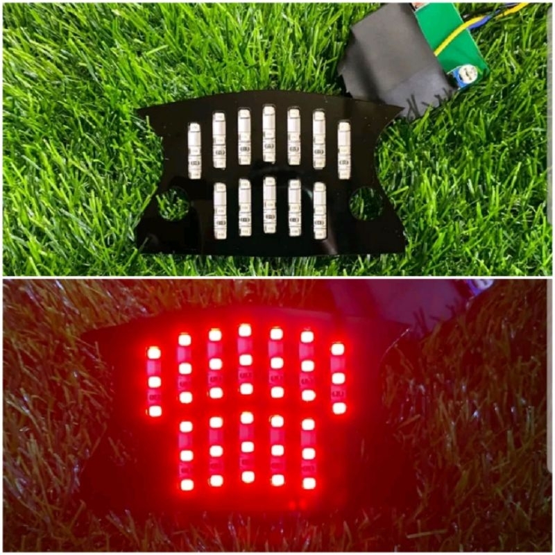 Lampu Led Rem Stoplamp Running Honda Beat Fi Stater Kasar Pertama Led Running Beat Fi 10 Mode