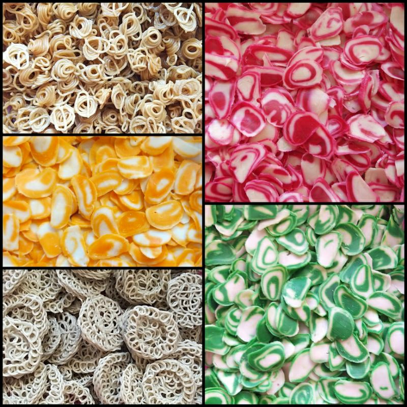 

✔MURAH Kerupuk Repack 250gr Aneka Varian / Kerupuk Bawang / Krupuk Keong