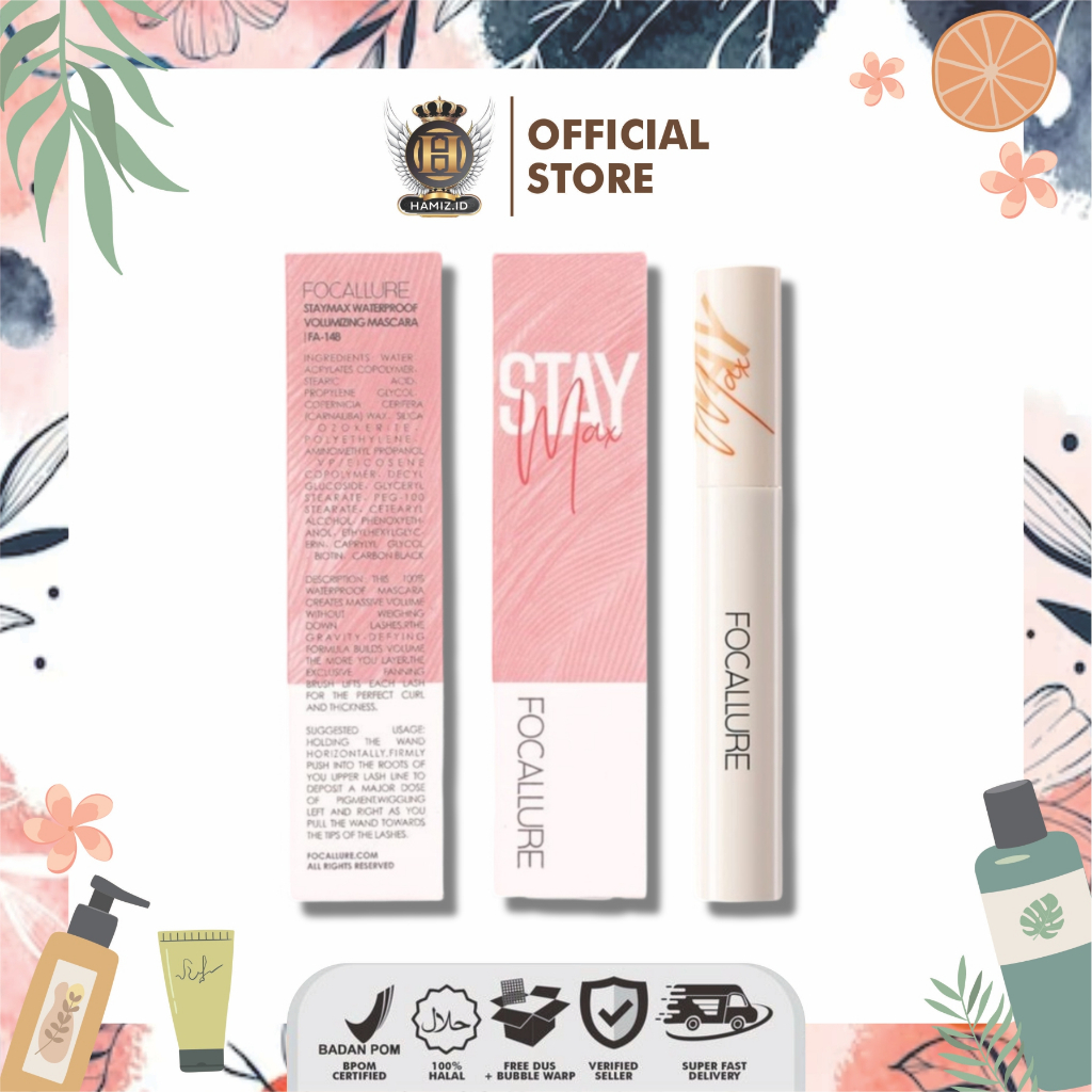 Focallure Staymax Waterproof Volumizing Mascara - FA148