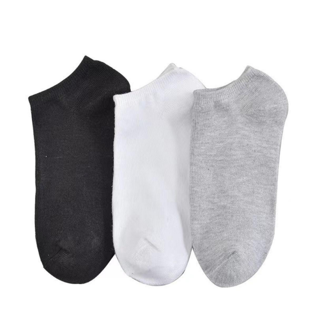 Kaos Kaki Pendek Polos Semata Kaki Unisex / Ankle Socks / Kaos Kaki Semata Kaki