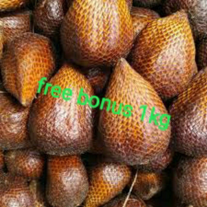

salak pondoh 1kg + gratis bonus