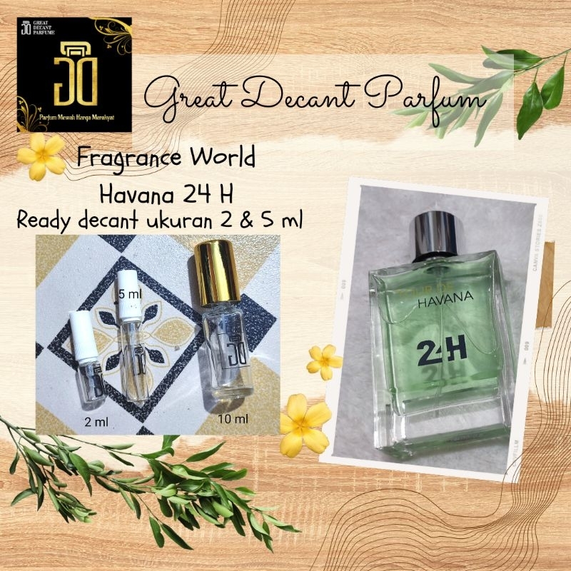 Decant Tour de Havana 24 H FW Parfum Tester
