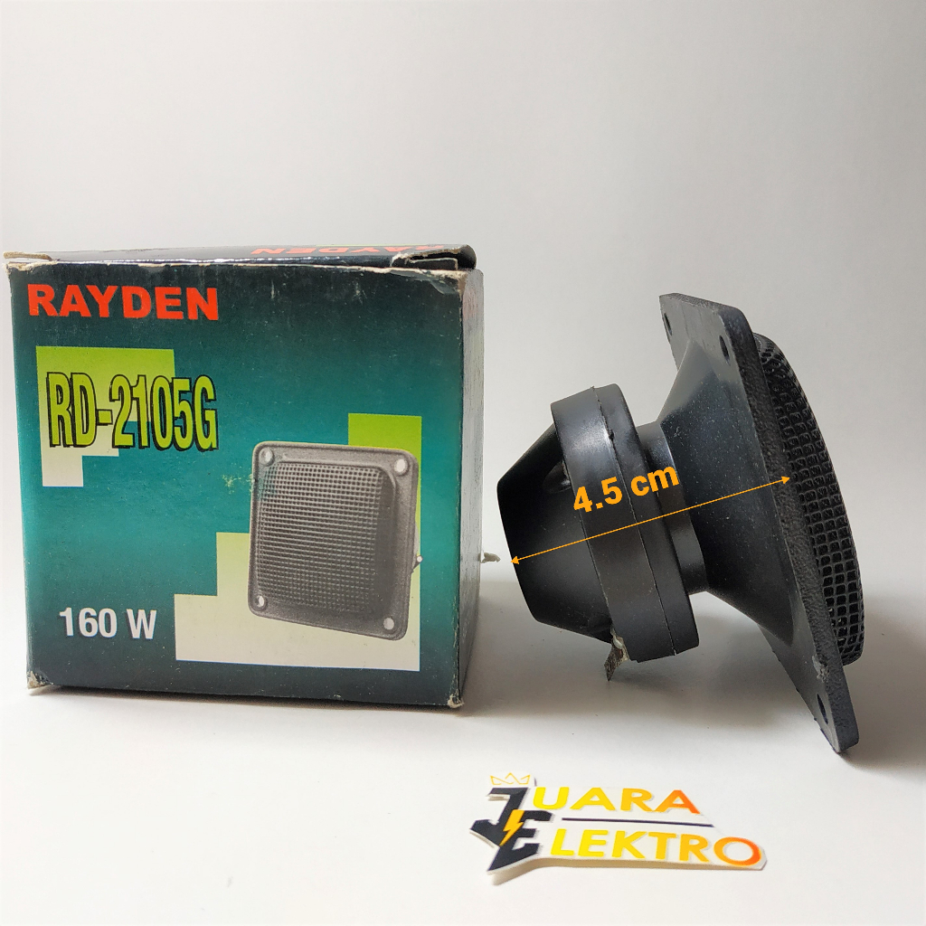 RAYDEN Tweeter RD - 2105 G 160 Watt | Tweeter Kotak RD - 2105G RAYDEN HITAM