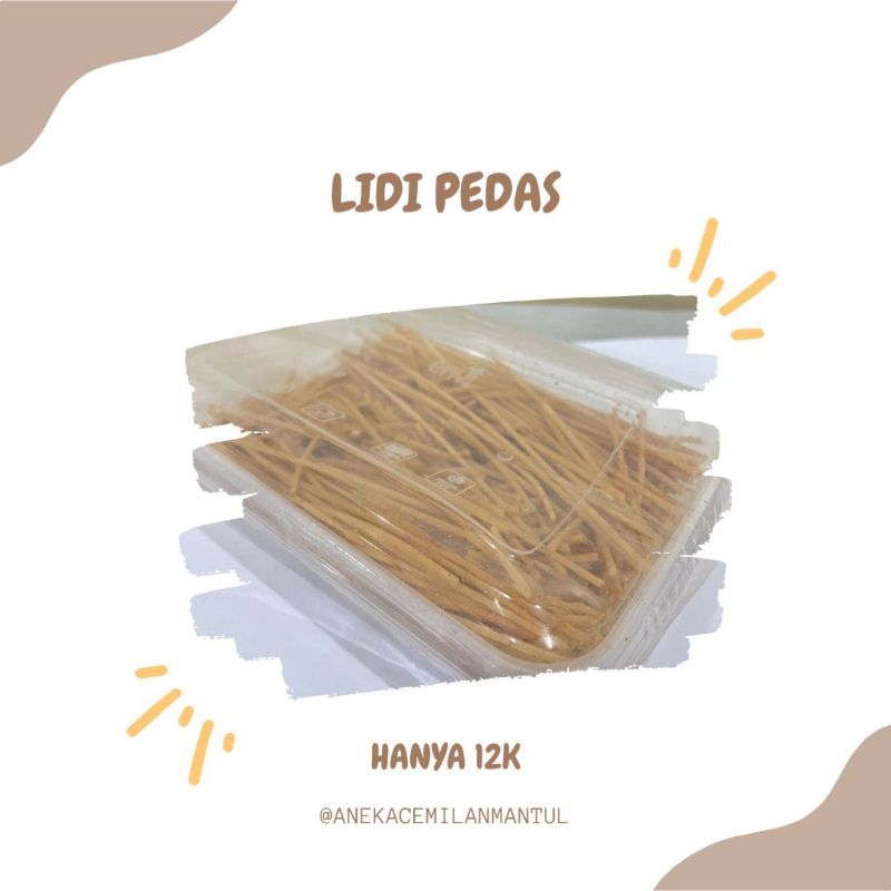 

Mie Lidi Pedas Varian 500g