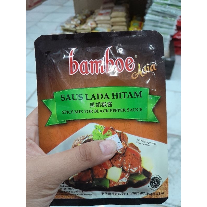 

Bamboe Saus Lada Hitam