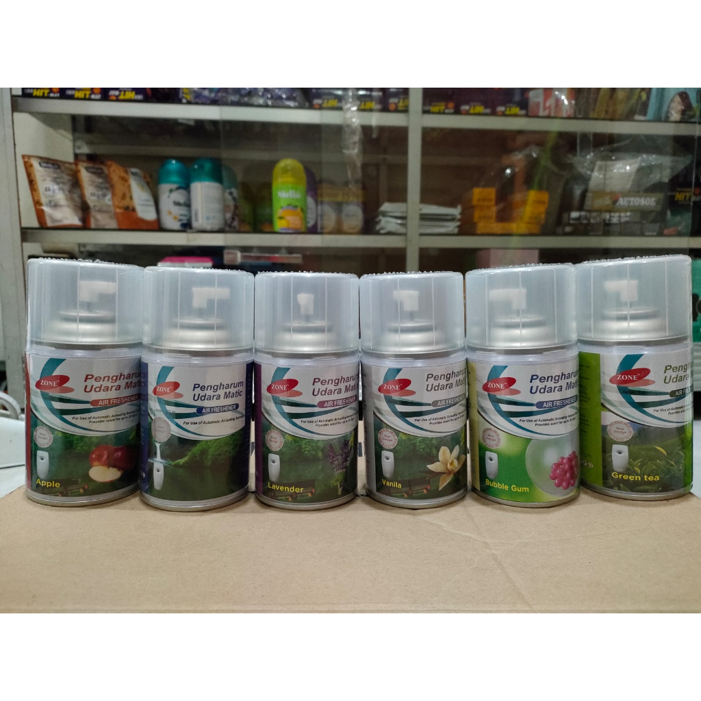 ZONE Refill Matic 225ml | Pengharum Udara Matic | Pengharaum Ruangan 225ml