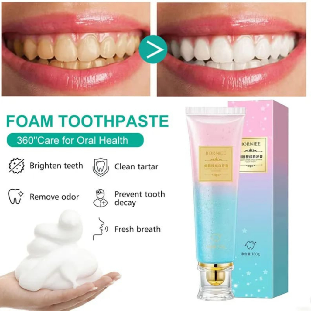 JIORNIEE Pasta Gigi 100g - Odol Pemutih Gigi 100g - Pembersih Karang Gigi - Whitening Toothpaste