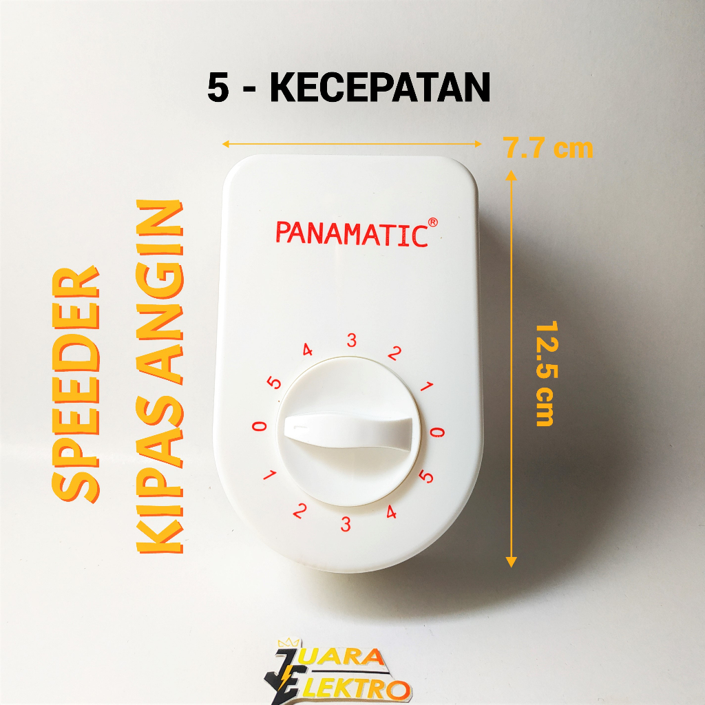 SPEEDER KIPAS ANGIN GANTUNG | Pengatur Kecepatan Kipas Angin Gantung 5 Kecepatan