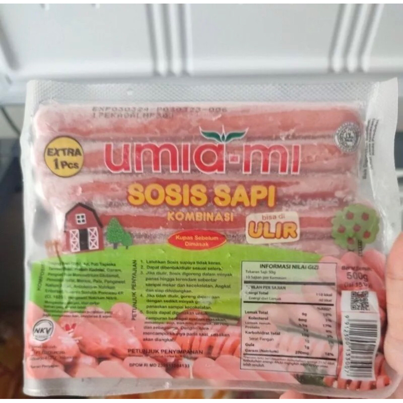 

SOSIS SAPI UMIA-MI 500GR