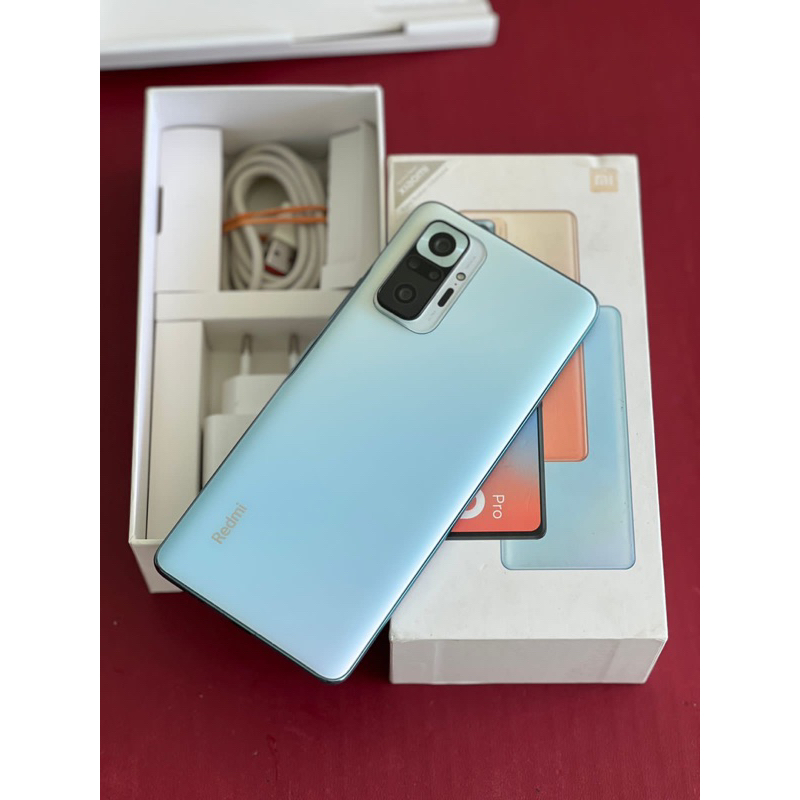 Redmi Note 10 Pro 6/64GB Garansi RESMI SECOND FULLSET