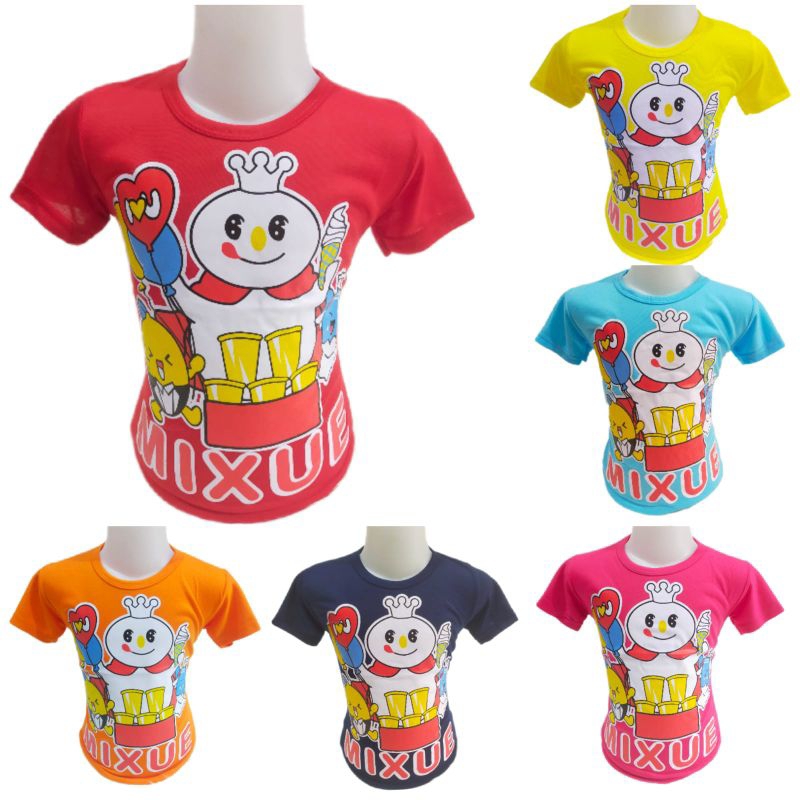 KAOS ANAK MIXUE / KAOS ANAK MIXUE / BAJU ANAK MIXUE
