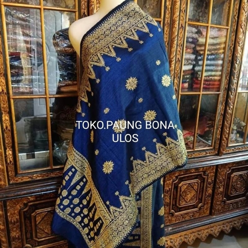 SONGKET PELEMBANG SUTRA BENANG BIASA.