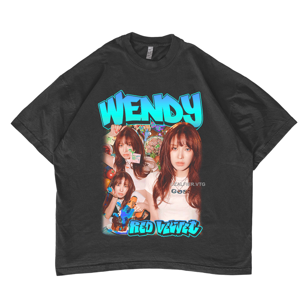 Kaos RED VELVET Wendy Oversized T-shirt Kpop #04