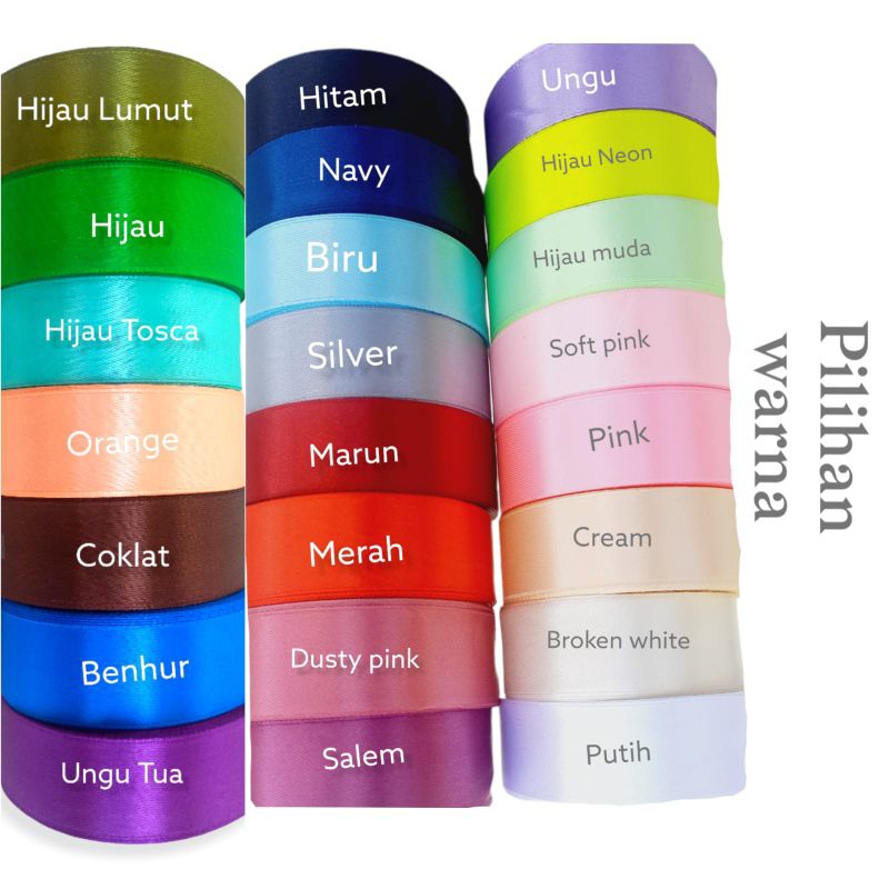 pita lightstick aplikasi dekorasi