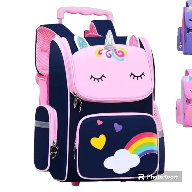 Tas unicor troli model terbaru tas troli unicorn lol kudaponi