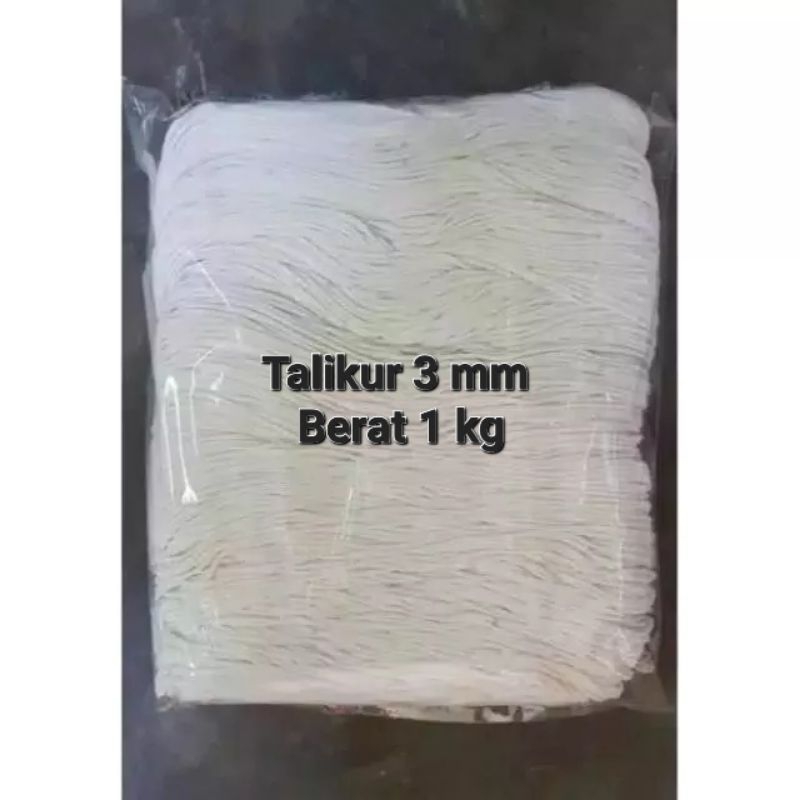 

Talikur putih 3mm 1kg