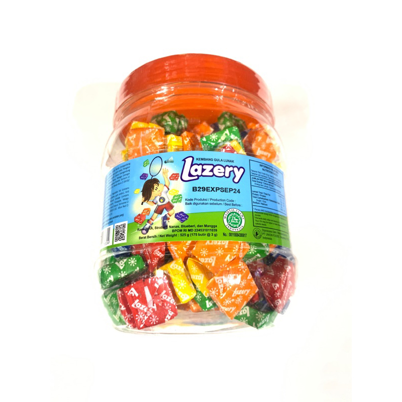 

Permen Lazery | Permen Kembang Gula Lunak 175 PCS