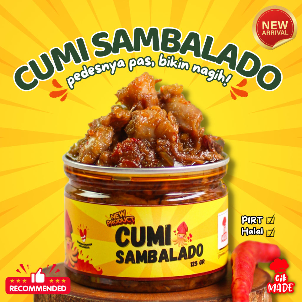 

Cumi Sambalado " Cik Made