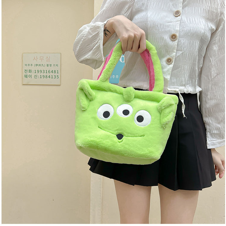 (COD) TOY STORY BAG 2 IN 1 | TAS JINJING TOY STORY BOLAK BALIK tas bahu handbag tote bag Fashion Motif Kartun Karakter Hewan  Anak &amp; Dewasa